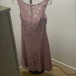 David’s bridal Lace Bridesmaids dress